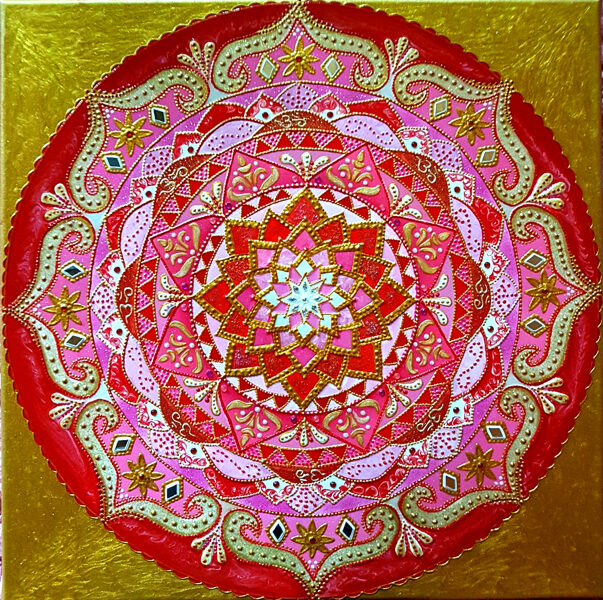 Mandala 'Blooming Heart'