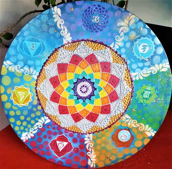 7 Chakras Mandala